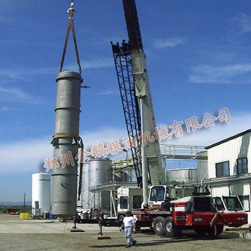 食用油精煉之脫臭工段(圖2) 食用油精煉設備之脫臭工段